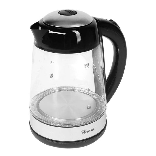 Home Electric Kettle, 1.7 Liters, 1850W, Black - TM1015