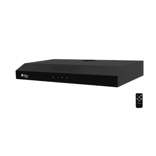 شفاط المدخنة بيوريتي PTSLIM PLUS BL Classic 90 سم 450 م³/ساعة - أسود