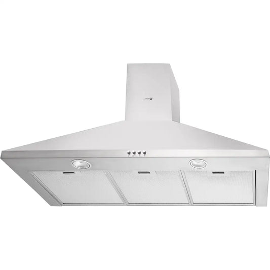 Turboair Built-In Pyramids Hood, 90 CM, Silver - POMPEI 2.0 C IX/F/90 NW