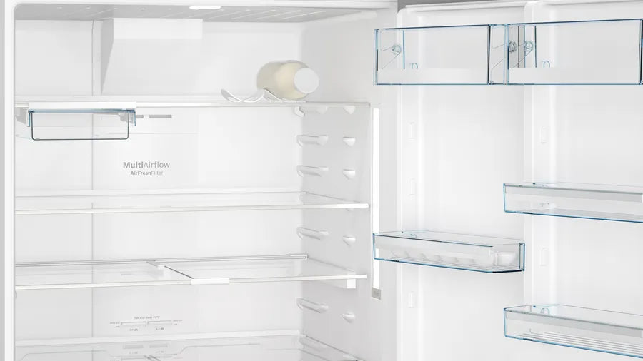 BOSCH Series 6 No-Frost Refrigerator, 641 Liters, Silver- KDN86AI3E9