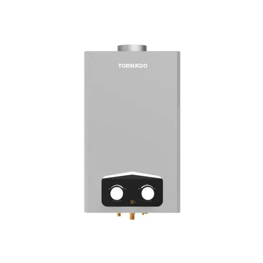 TORNADO Gas Water Heater 10 L Natural Gas Silver GHM-C10BNE-S