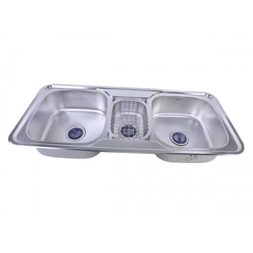 HS110D Korean Stainless Steel Kitchen Sink – Rust & Blockage Resistant