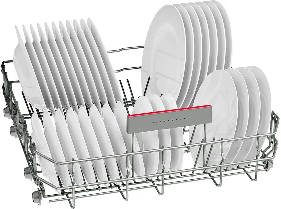 BOSCH Series 4 Freestanding Dishwasher, 60 CM, 13 Persons, Stainless Steel - SMS4EMI60V