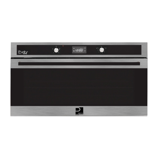 Purity Built-in Gas Oven, with Grill, 105 Liters, Black and Stainless Steel - OPT901GXD