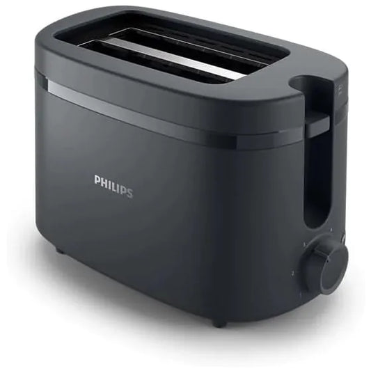 Philips Toaster, 2 Slice Capacity, 6 Levels, Black -  HD2510/90