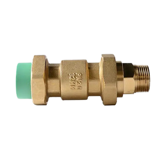 Check Valve - PPR and Male Thread - Green / Black - BR