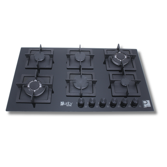 Built-in gas hob, 6 burners, 90 cm, model HPT916G