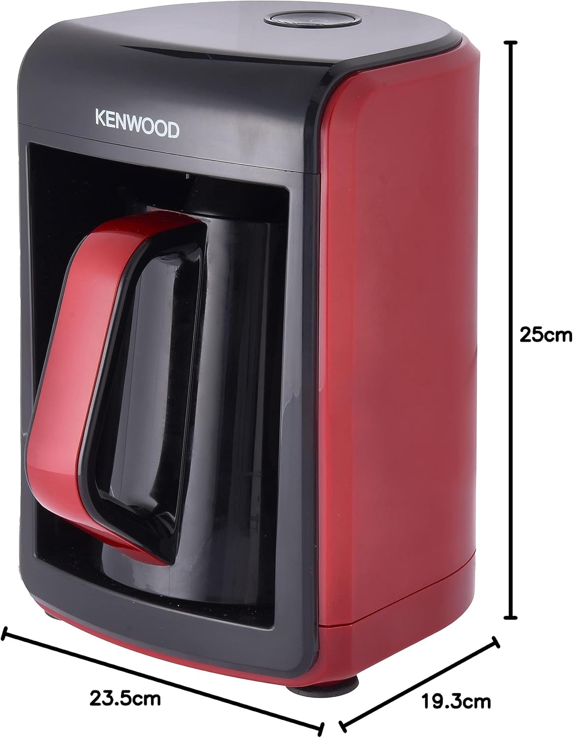 KENWOOD Turkish Coffee Maker, 500 ML, 535 Watts, Multicolor - CTP10-000BR