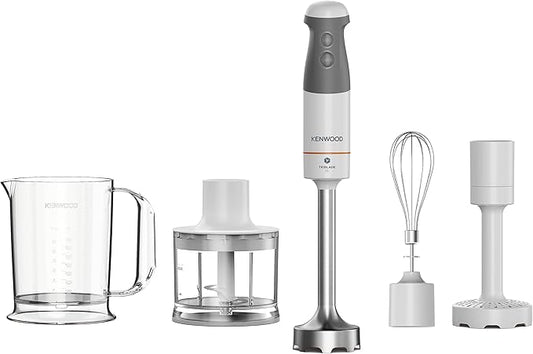 Kenwood HBM40.306WH Triblade XL Hand Blender, 850 Watt - White