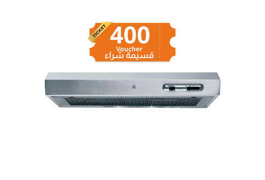 INDESIT 90CM Cooker Hood - ISLK96LSX