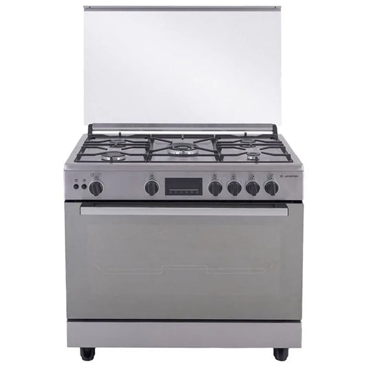 ARISTON 90CM Digital Gas Cooker: 5 Burners - ARR9GGF33229XNA