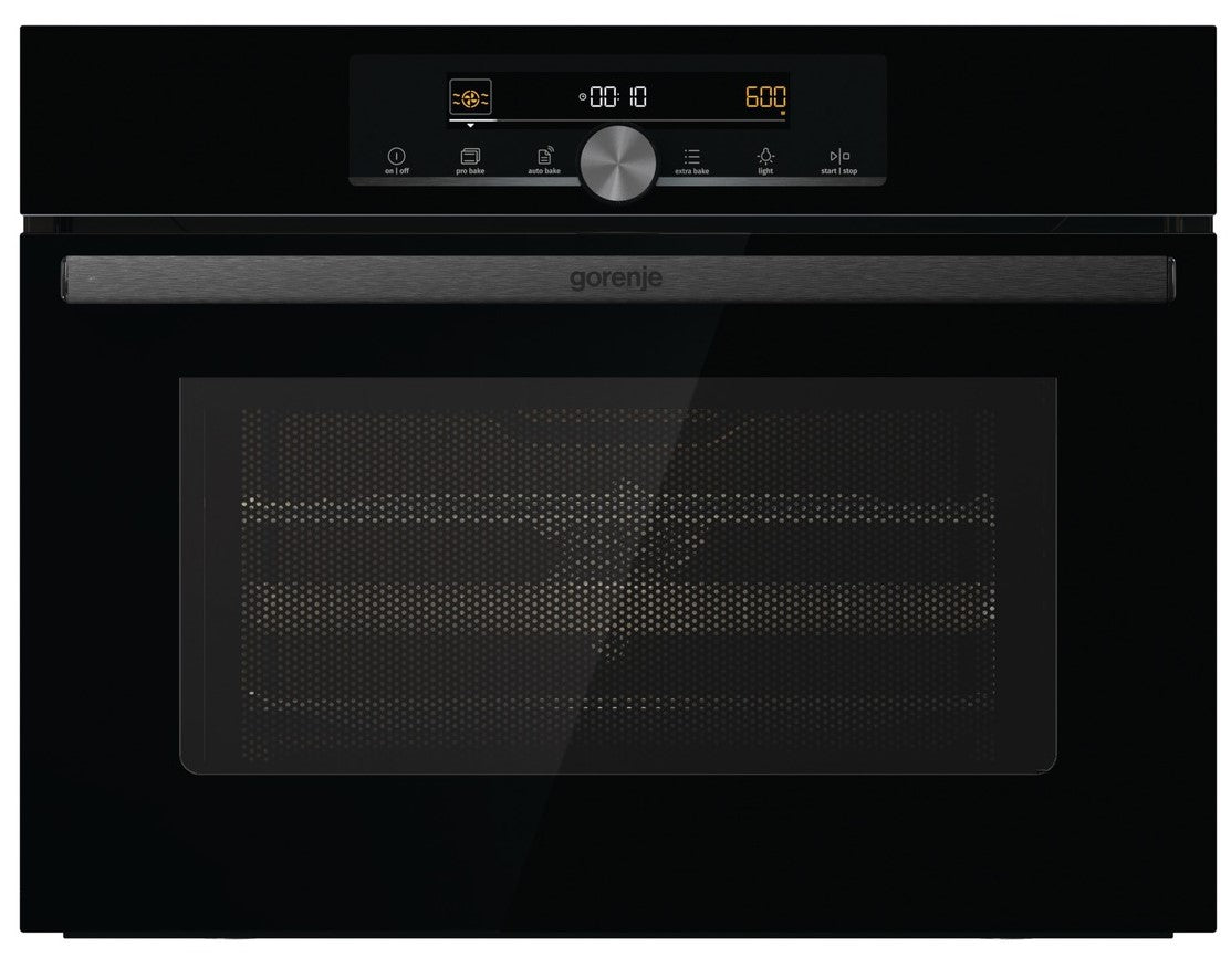 Gorenje G600 Digital Built-In Electric Oven With Microwave, 60 cm, 50 Liter, Black - BCM4547A10BG