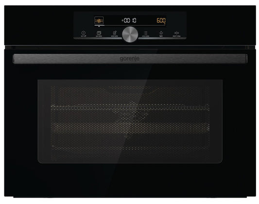 Gorenje G600 Digital Built-In Electric Oven With Microwave, 60 cm, 50 Liter, Black - BCM4547A10BG