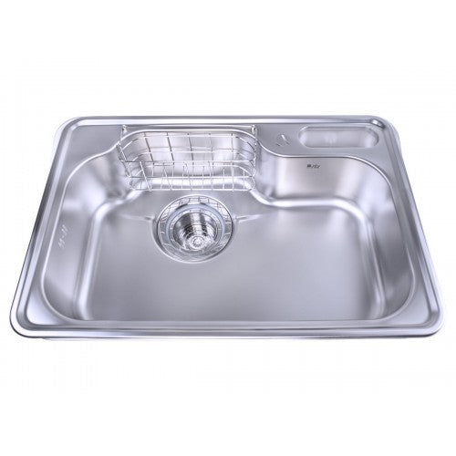 Golden Purity 750 Korean stainless steel kitchen sink, rust and clog resistant