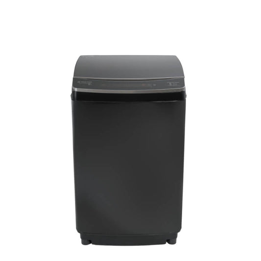 WHITE POINT Top Loading Washing Machine, 14 KG, Graphic Touch, Black – WPTL14DGRFGBMA