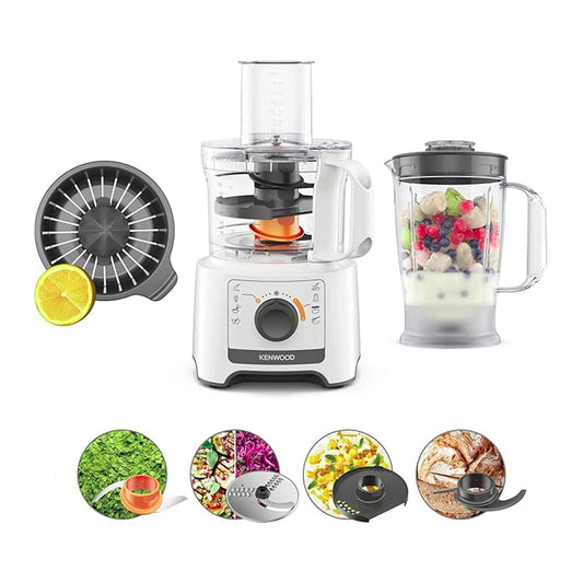 Kenwood Food Processor 800 Watt with Accessories White FDP31.270WH