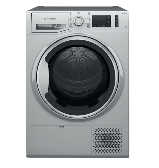 ARISTON Heat Pump Tumble Dryer: Freestanding, 9 KG - NTM119X1SXBE