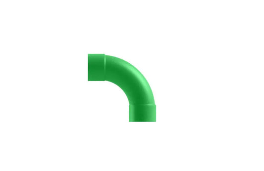 Long Elbow 90° Green - Black BR