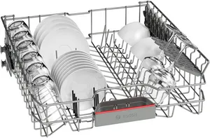 Bosh Series 4 Freestanding Dishwasher, 60 cm, 12 Persons, Silver - SMS46JI01V