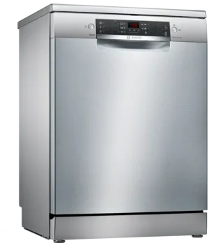 Bosh Series 4 Freestanding Dishwasher, 60 cm, 12 Persons, Silver - SMS46JI01V