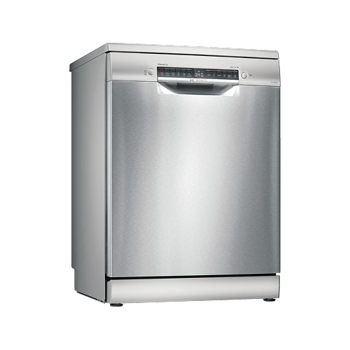 BOSCH Series 4 Freestanding Dishwasher, 60 CM, 13 Persons, Stainless Steel - SMS4EMI60V