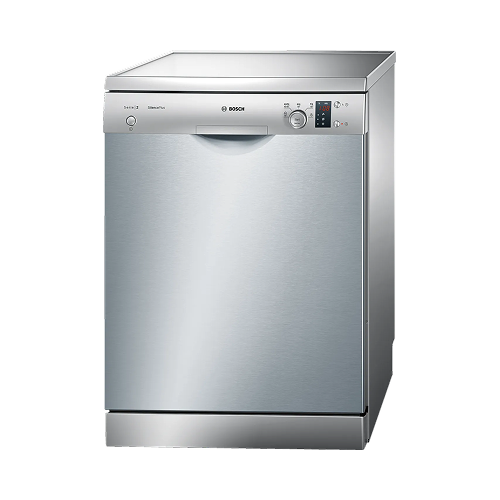 BOSCH Series 2 Dishwasher, 12 Place Settings, 5 Programs, Silver - SMS25AI00V