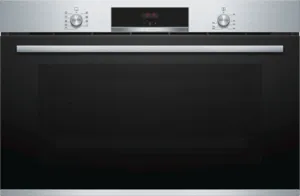 BOSCH Series 4 Built-in Gas Oven, with Grill, 112 Liters, Stainless steel - VBD554FS0