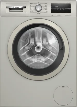 BOSCH Front Load Washing Machine, 8 Kg, Silver - WAN282X1EG