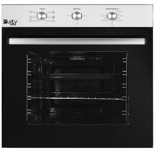 Built-in Electric Oven, 60 cm, 76L, 8 Functions  , Stainless Steel -  PT806EEX