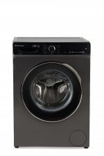 White Point Front Load Full Automatic Washing Machine, 8 KG, Grando Door, Graphite – WPW8121TSSWVDXG