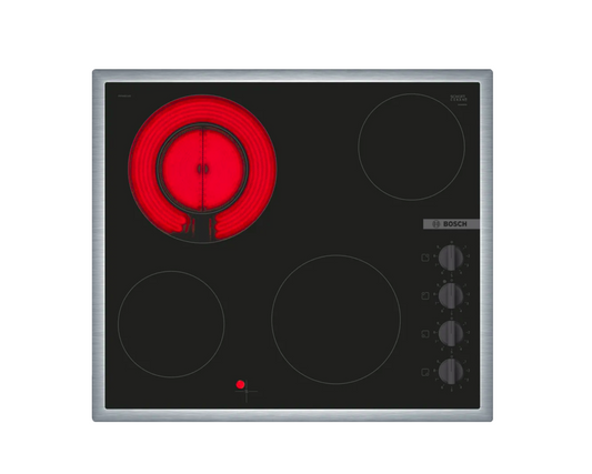 Built-In Hob BOSCH -in Electric 60 cm Black Model PKF645CA2E