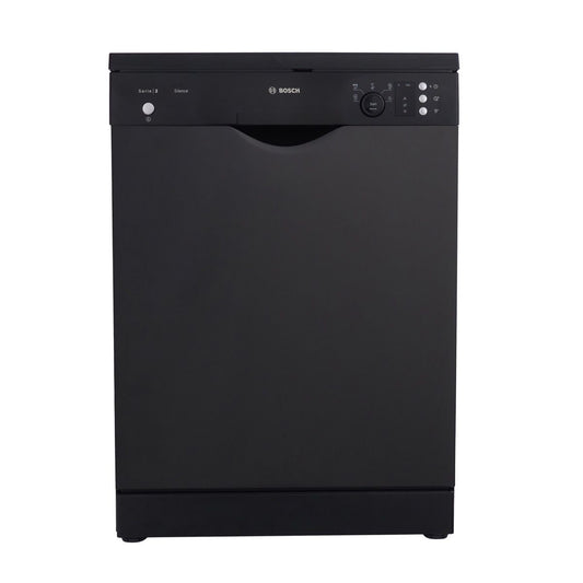 BOSCH Freestanding Dishwasher - Series 2 - 12 Sets - Black SMS25AB00V
