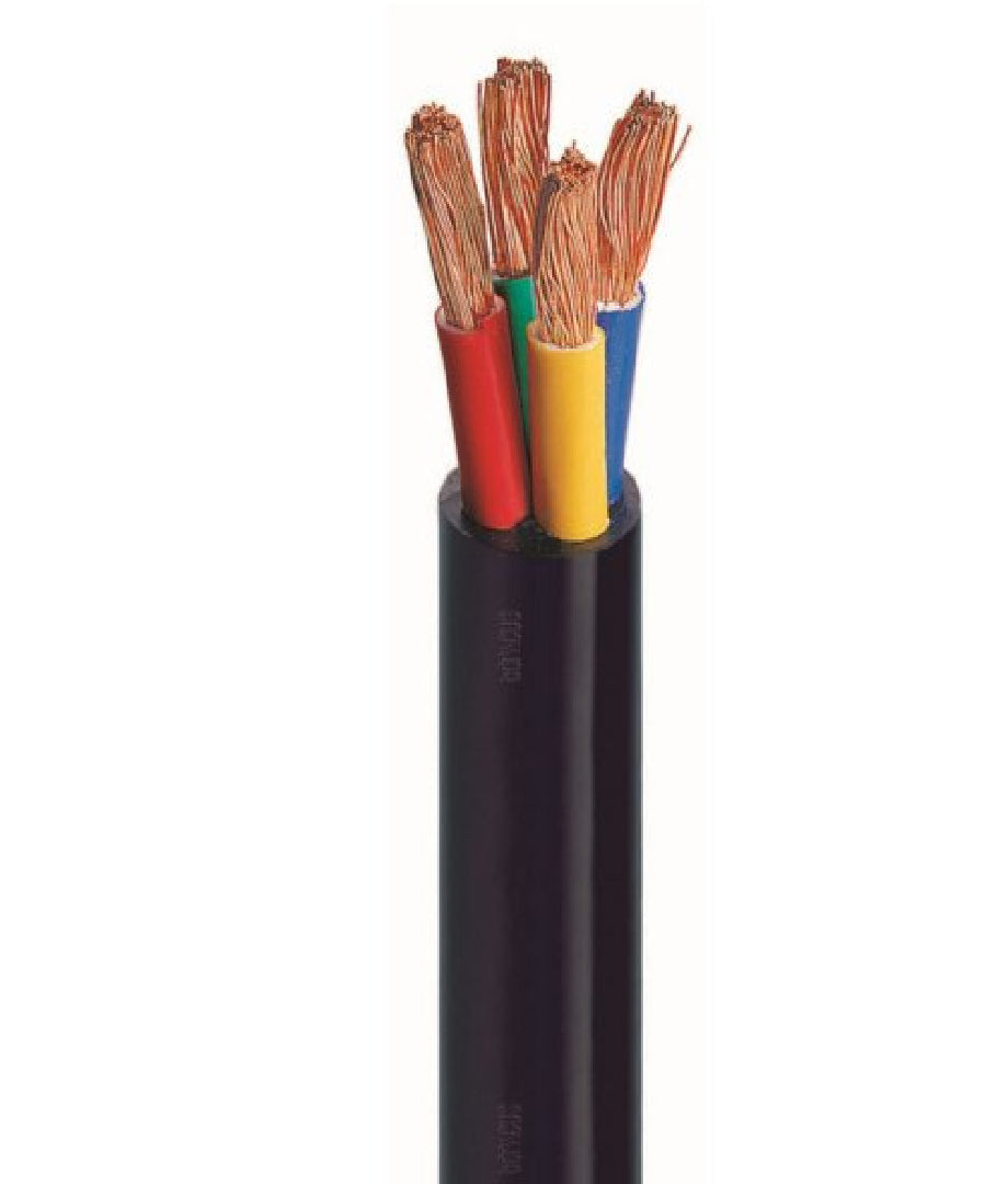 Flexible Copper Cable - 2 Cores, 3 Cores, 4 Cores -  CU/PVC/PVC 300/500V - 1 mm to 16 mm - 1 Meter