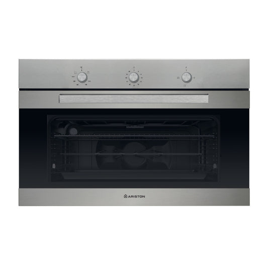 Ariston 90 cm Built-in Gas Oven, Stainless Steel - GGSM 53 IX A 30