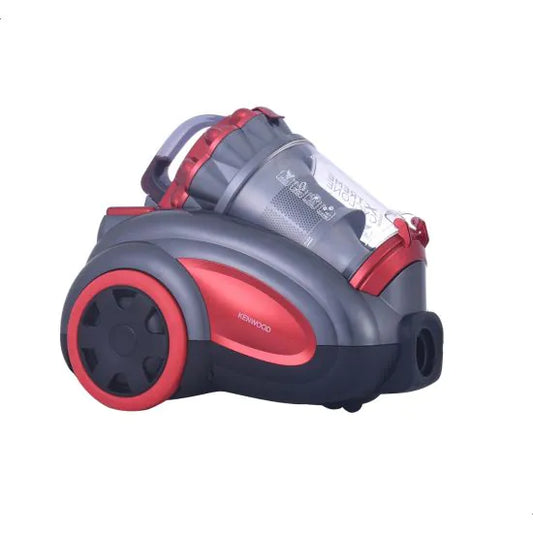 KENWOOD Bagless Vacuum Cleaner, 2200 Watt, Black and Red - VBP80.000RG