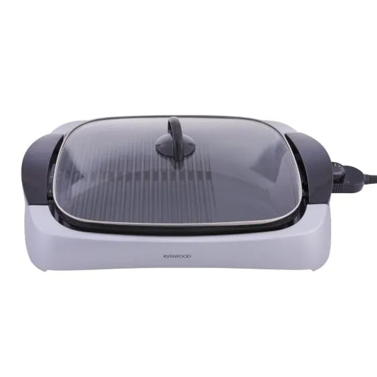 Kenwood Health Grill, 2000 Watt, Silver/Black - HG266