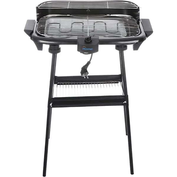 Home Electric Grill, 2000 Watt, Black - KR2803