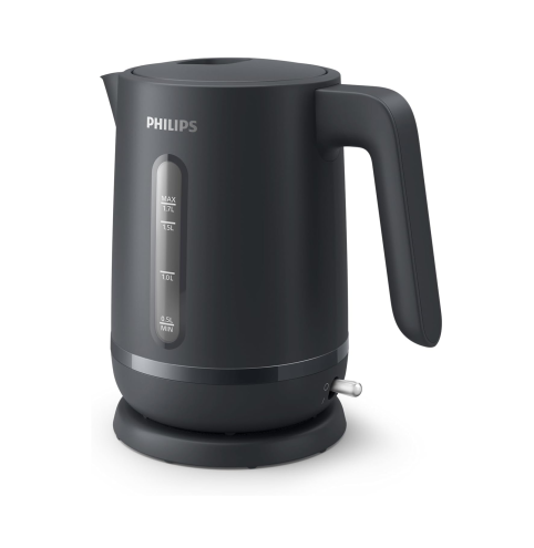 Philips Essential Collection 1000 Series Kettle 1.7 L, 2200 W, Charcoal Grey – HD9314/91