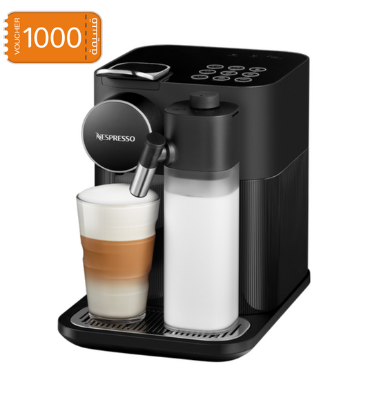 NESPRESSO Gran Lattissima Coffee Machine, 1.3 Liter, Black - F531EUBK