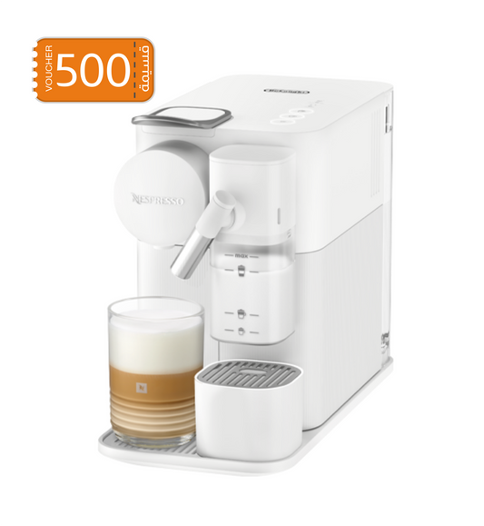 NESPRESSO Lattissima Coffee Machine, 1 Liter, White - F121EUWH