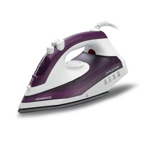 Kenwood Steam Iron , 2000W , 250 ml Tank Capacity , Purple - STP46.000WP