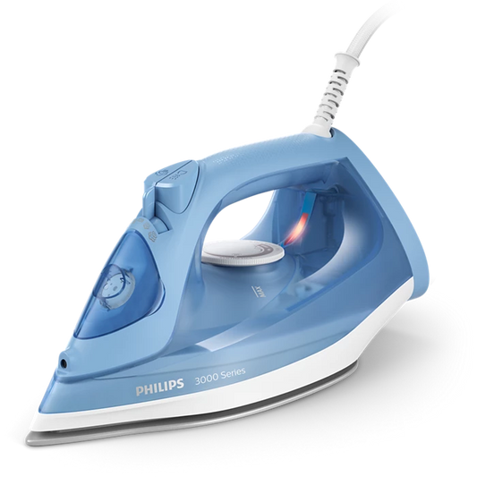 Philips 3000 Series Steam Iron 2200W, Blue - DST3020/20