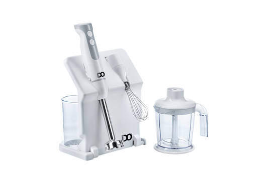 IDO Hand Blender Set 800 Watt White - HBLG800-WH